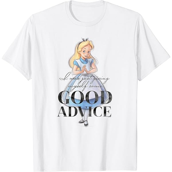 Amazon | 不思議の国のアリス 白ウサギ トランプデザイン Tシャツ | T